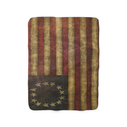 Betsy Ross - Sherpa Fleece Blanket