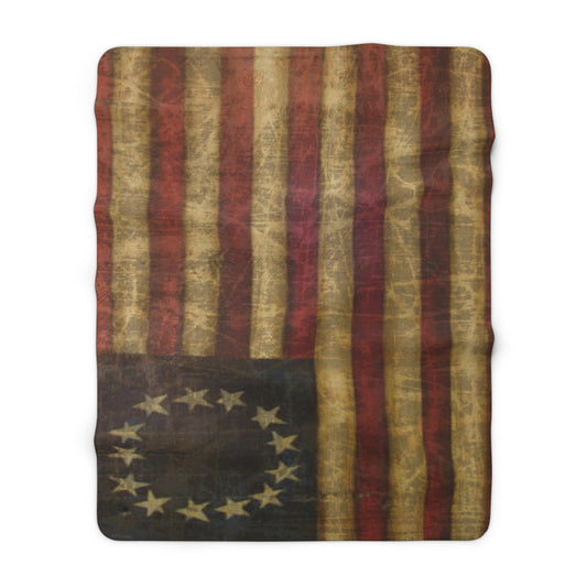 Betsy Ross - Sherpa Fleece Blanket