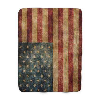 Land of the Free - Sherpa Fleece Blanket