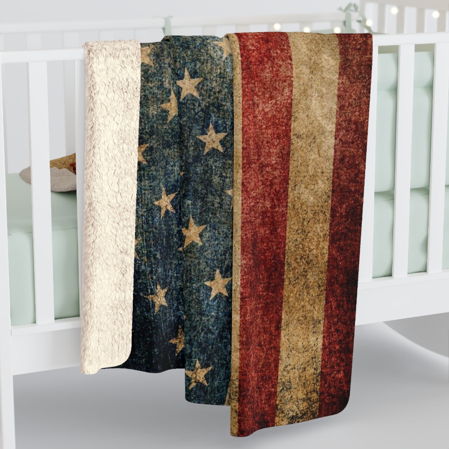 Land of the Free - Sherpa Fleece Blanket