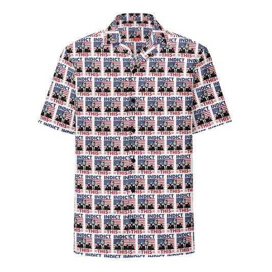 INDICT THIS Unisex button shirt