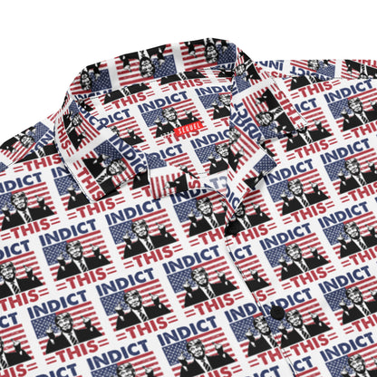 INDICT THIS Unisex button shirt