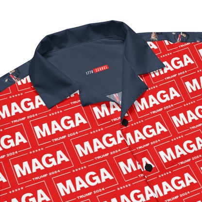 MAGA KING Unisex button shirt