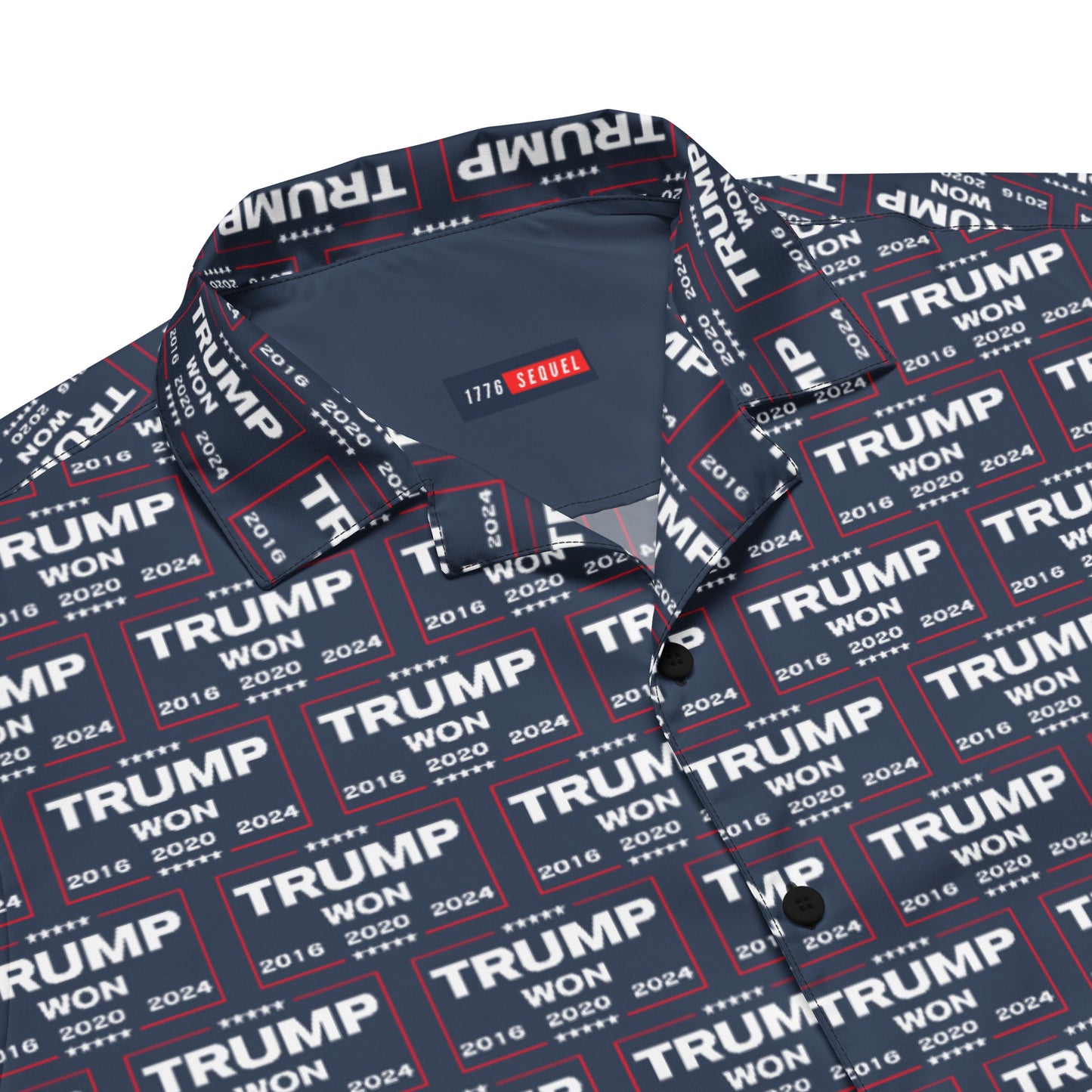 TRUMP Won Unisex button shirt