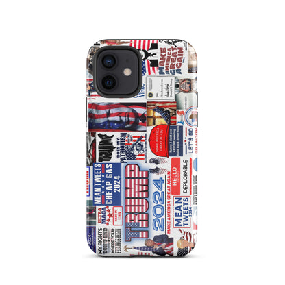 TRUMP Collage | Tough Case for iPhone®