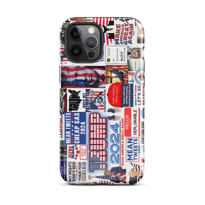 TRUMP Collage | Tough Case for iPhone®