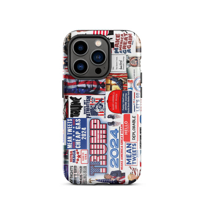 TRUMP Collage | Tough Case for iPhone®