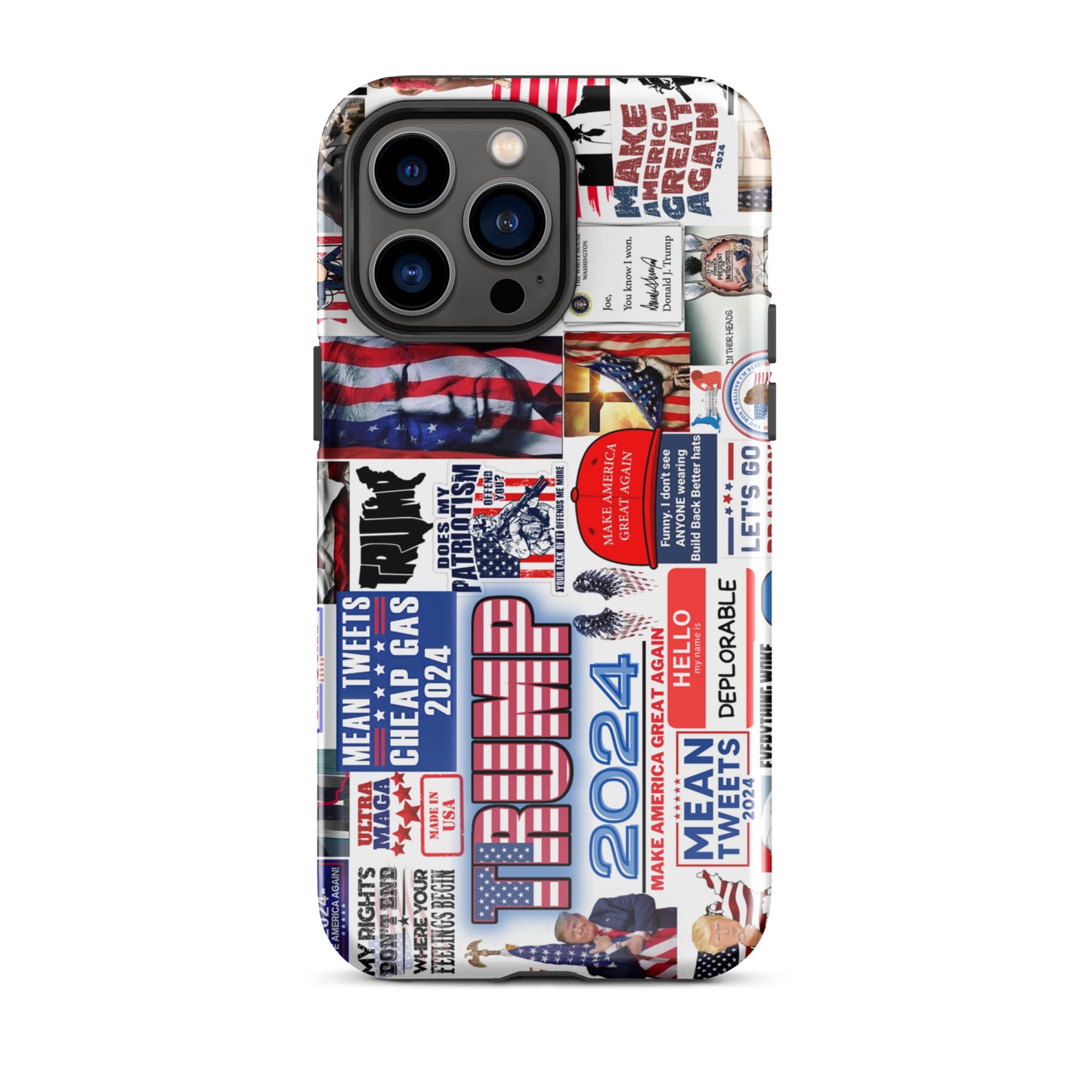 TRUMP Collage | Tough Case for iPhone®