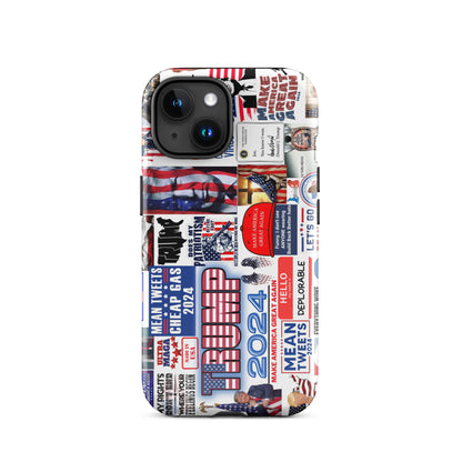 TRUMP Collage | Tough Case for iPhone®