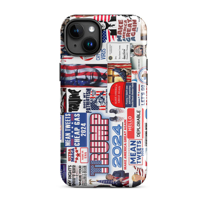 TRUMP Collage | Tough Case for iPhone®