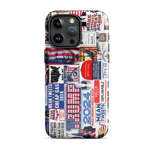 TRUMP Collage | Tough Case for iPhone®