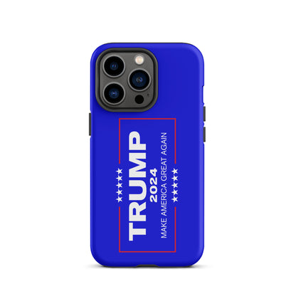 TRUMP Make America Great Again | Blue Tough Case for iPhone®