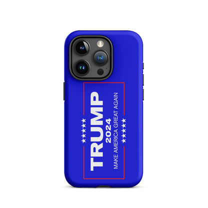 TRUMP Make America Great Again | Blue Tough Case for iPhone®