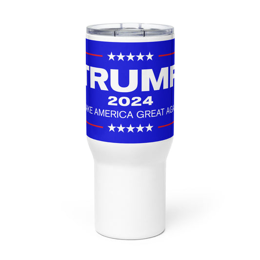 TRUMP 2024 Travel mug with a handle