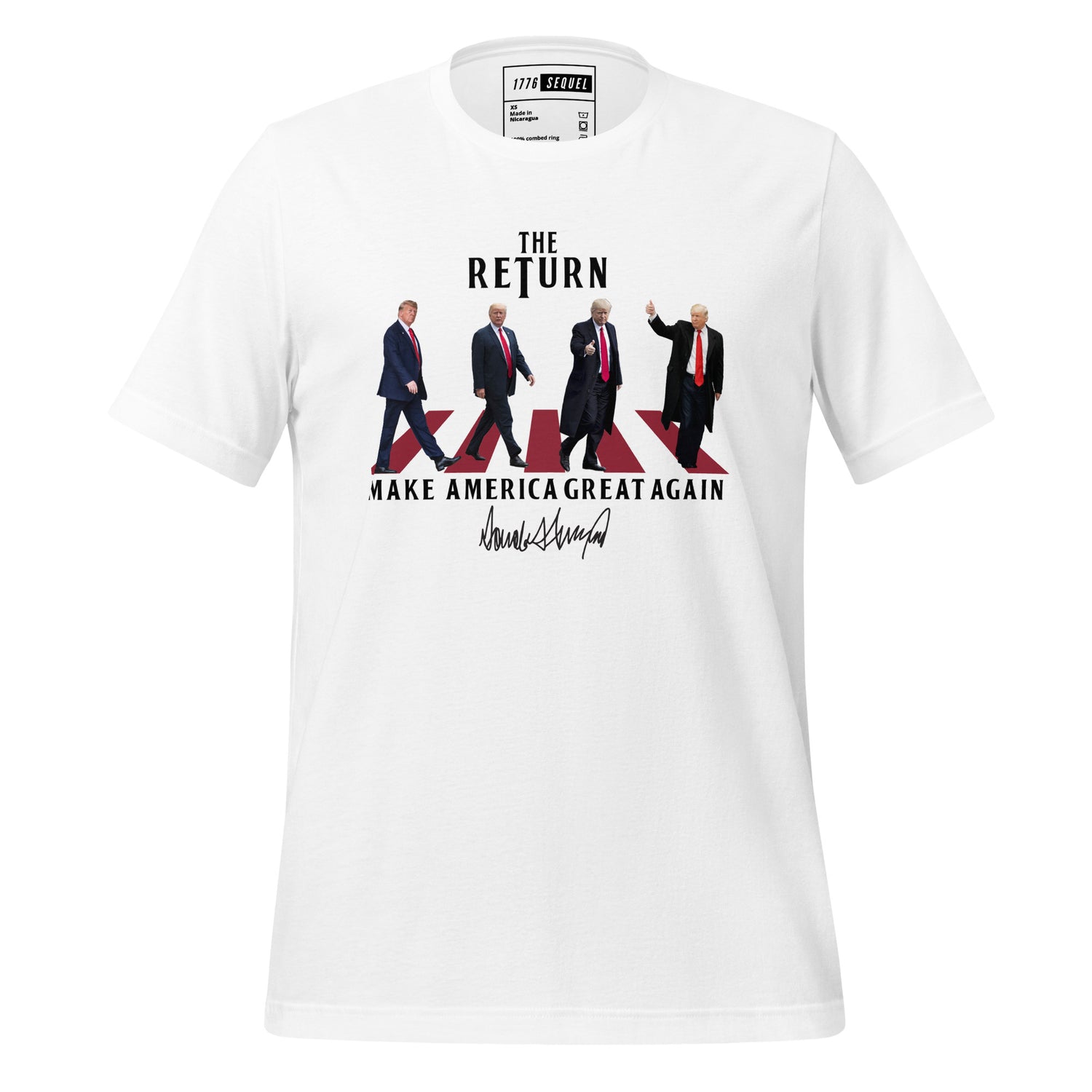 A Donald Trump T-Shirt inspired by the Beatles "The Return"