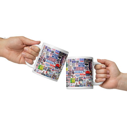 TRUMP Collage Coffee Mug