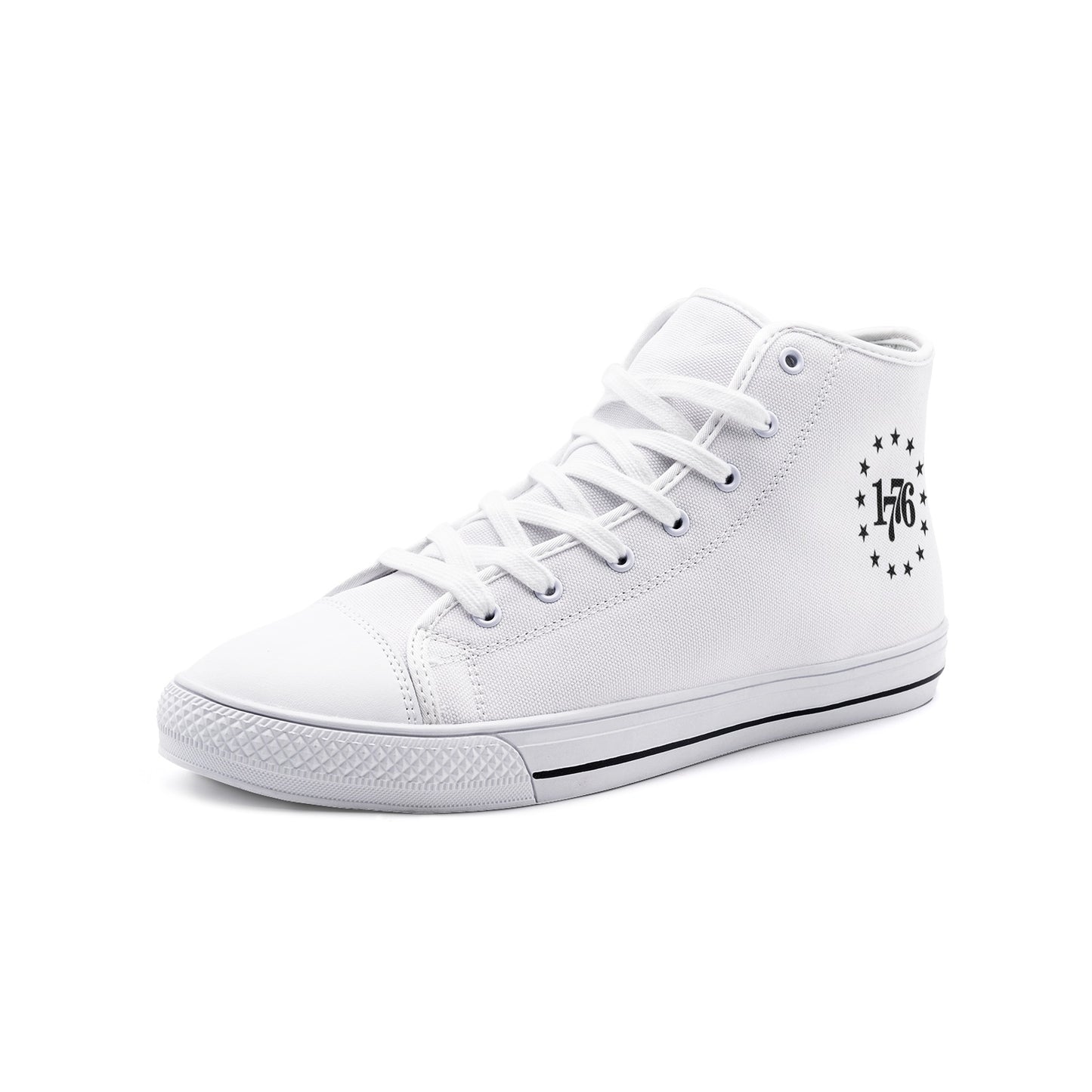 Modern Day '76 High-Tops - White