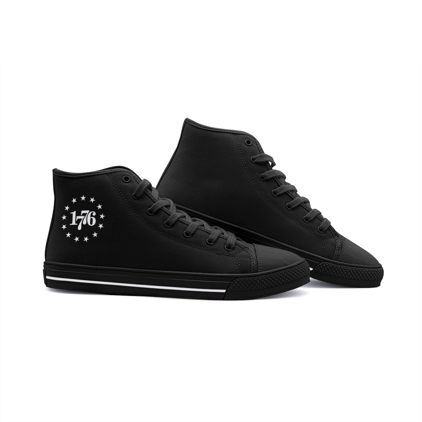 Modern Day '76 High-Tops - Black